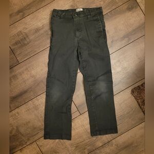 Hatley Grey Twill Cotton Boys Pants Size 7